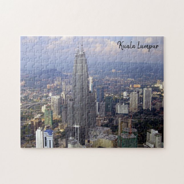 Quebra-cabeça kl skyline (Horizontal)