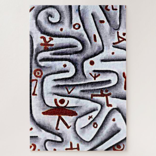 Quebra-cabeça Klee - Área de Espíritos Altos (Vertical)