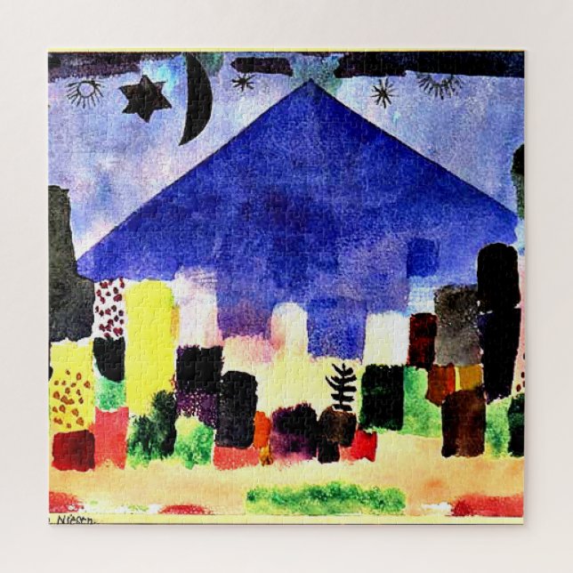 Quebra-cabeça Klee - Mount Niesen (Vertical)