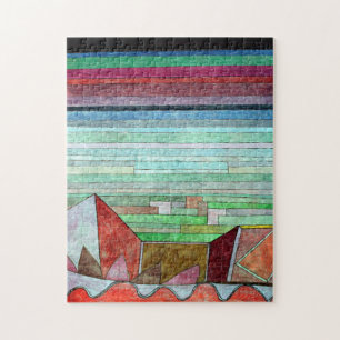 Quebra-cabeça Klee - Vista para o país fértil