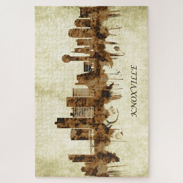 Quebra-cabeça Knoxville Tennessee Cityscape (Vertical)