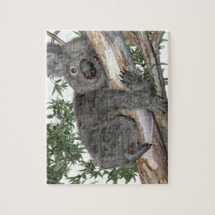 Quebra-cabeça Koala em uma árvore