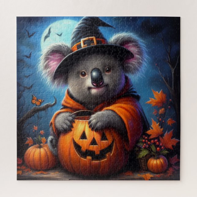 Quebra-cabeça Koala Halloween Costume (Vertical)