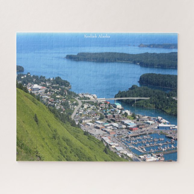 Quebra-cabeça Kodiak Alasca (Horizontal)