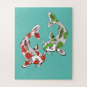 Quebra-cabeça Koi Carp