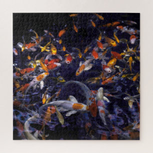 QUEBRA-CABEÇA KOI FISH OVER FLOWING