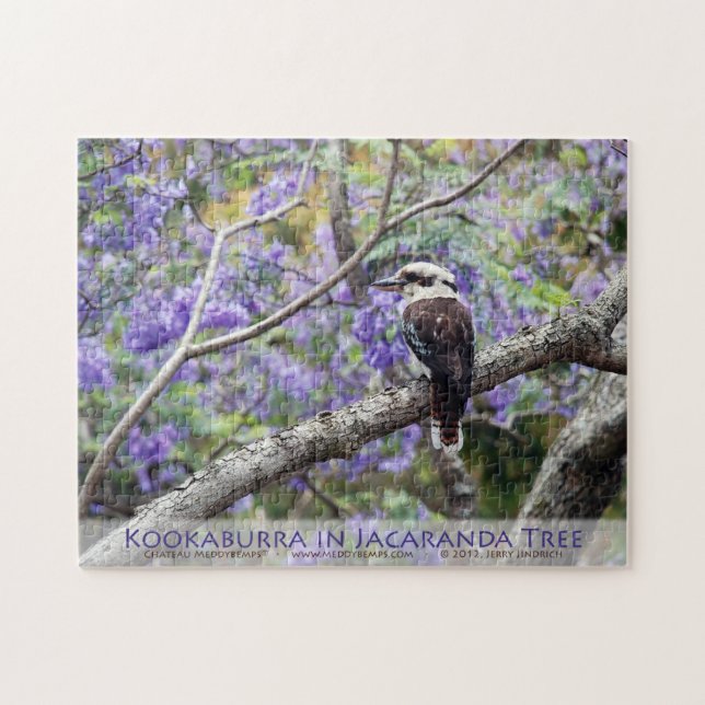 Quebra-cabeça Kookaburra e Jacaranda (Horizontal)