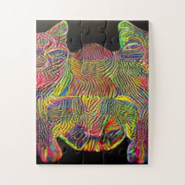 Quebra-cabeça kool katz esquisito