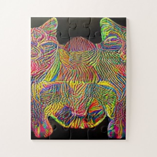 Quebra-cabeça kool katz esquisito (Vertical)