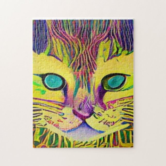 Quebra-cabeça kool katz esquisito (Vertical)