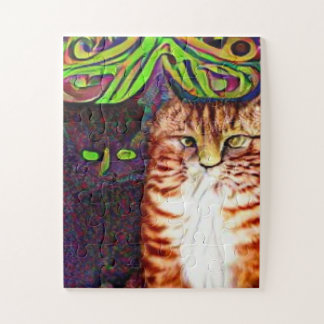 Quebra-cabeça kool katz esquisito