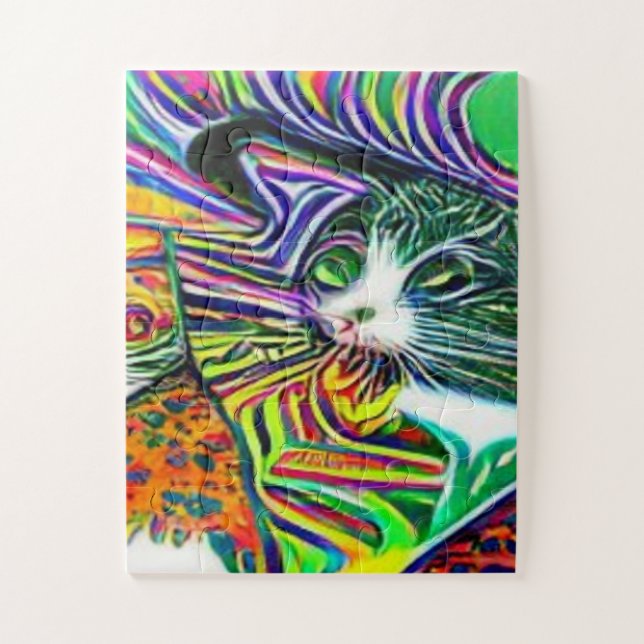 Quebra-cabeça kool katz esquisito (Vertical)