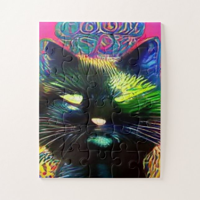 Quebra-cabeça kool katz esquisito (Vertical)