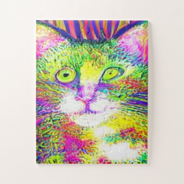 Quebra-cabeça kool katz esquisito (Vertical)