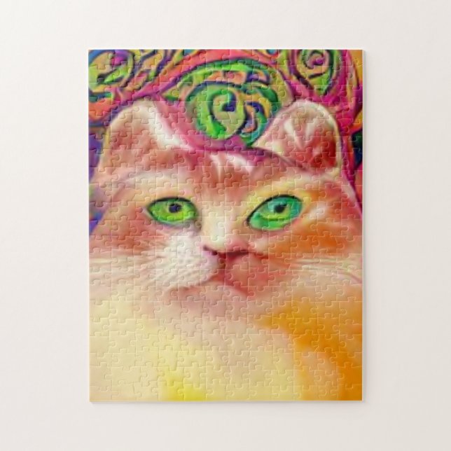 Quebra-cabeça kool katz esquisito (Vertical)