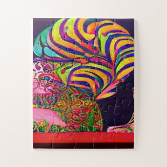 Quebra-cabeça kool katz esquisito (Vertical)