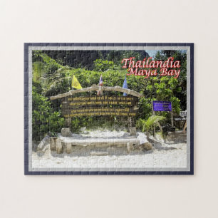 Quebra-cabeça Krabi - Baía de Maya - Tailândia -