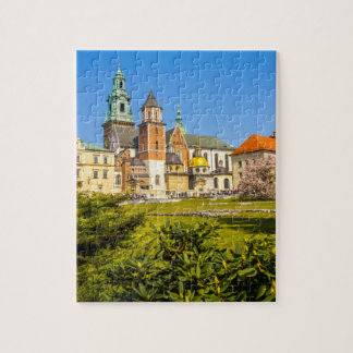 Quebra-cabeça Krakow, Wawel Castle, Poland, beautiful puzzles