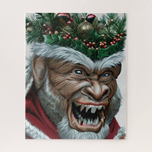 Quebra-cabeça Krampus Christmas (Vertical)