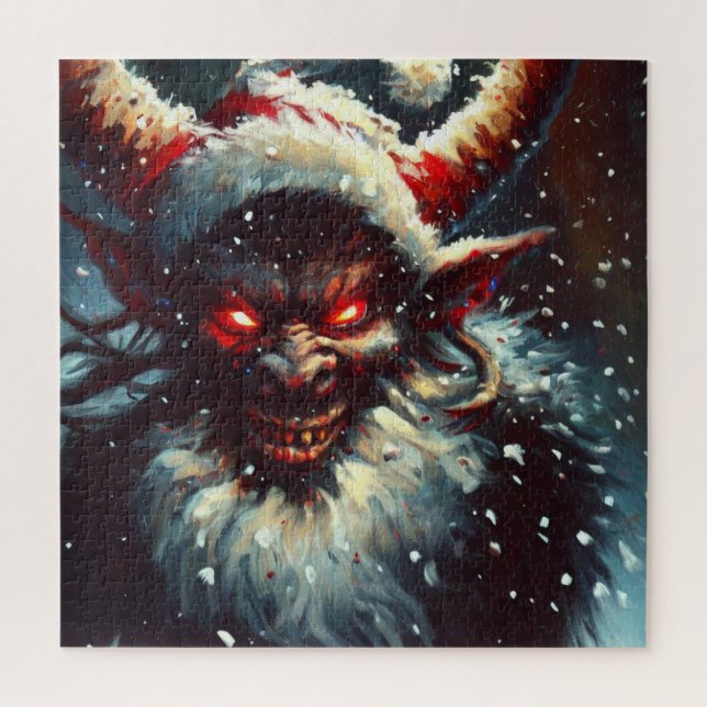 Quebra-cabeça Krampus Natal (1) (Vertical)
