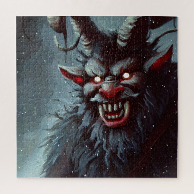 Quebra-cabeça Krampus Natal (2) (Vertical)