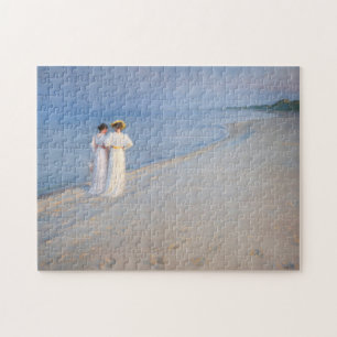Quebra-cabeça Kroyer - Noite de Verão em Skagen Beach