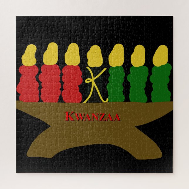 Quebra-cabeça Kwanzaa Art (Vertical)