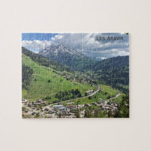 Quebra-cabeça La Clusaz/Les Aravis, Alpes Franceses