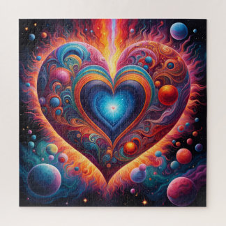 Quebra-cabeça La création d'un coeur