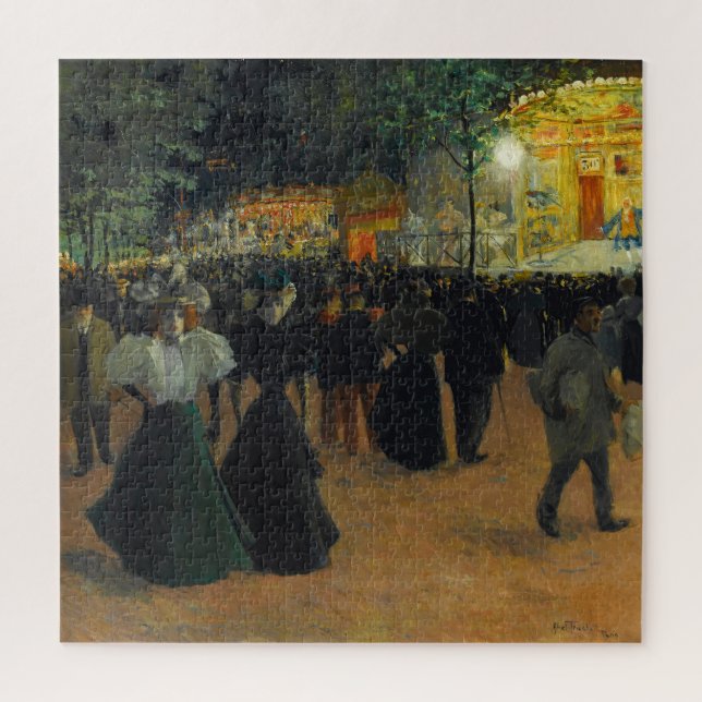 Quebra-cabeça La Fête Foraine | Louis Abel-Truchet (Vertical)