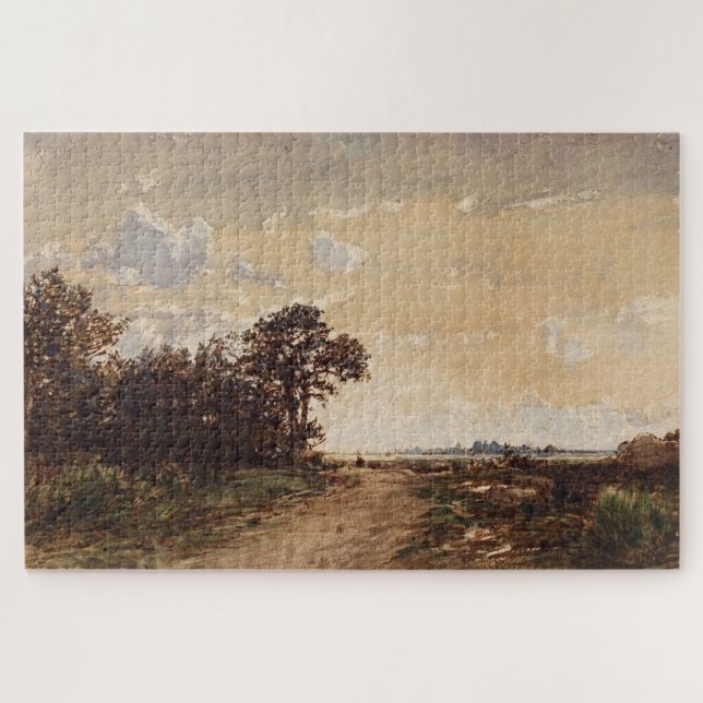 Quebra-cabeça La Forêt De Fontainebleau Aux Environs De Barbizon (Horizontal)