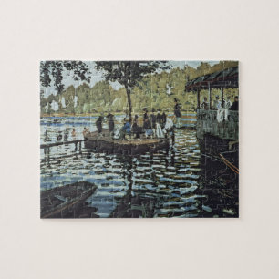 Quebra-cabeça La Grenouillere de Claude Monet