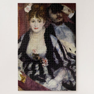 Quebra-cabeça La Loge: Cena do Teatro Elegante de Renoir Edição 
