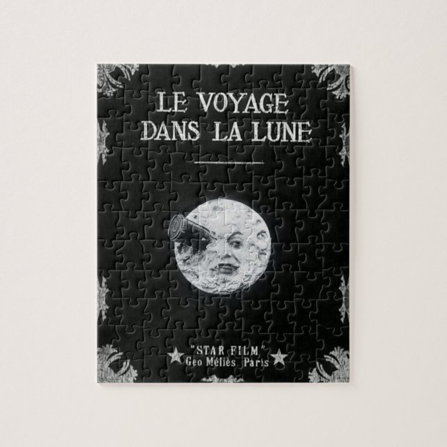 Quebra-cabeça La Lune dos dans de Le Viagem retro - uma viagem à (Vertical)