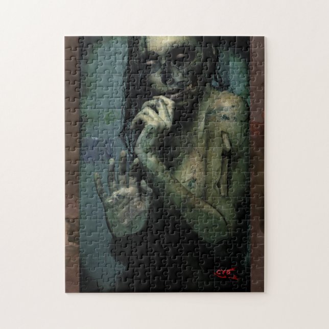 Quebra-cabeça La Paroi du silence – Puzzle gothique (Vertical)
