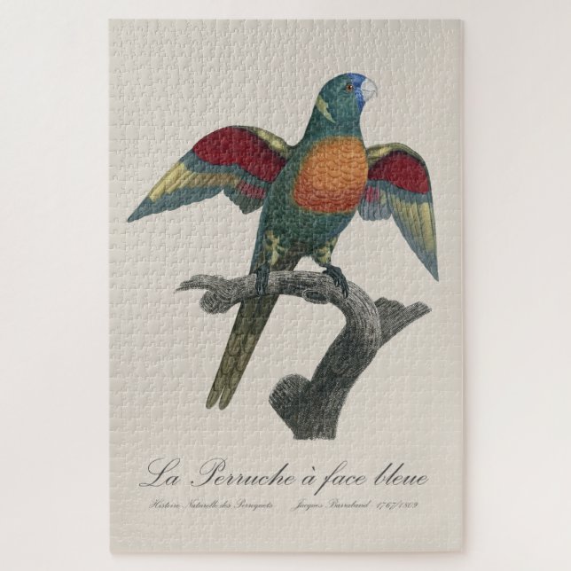 Quebra-cabeça La Perruche é um sangramento facial (Vertical)