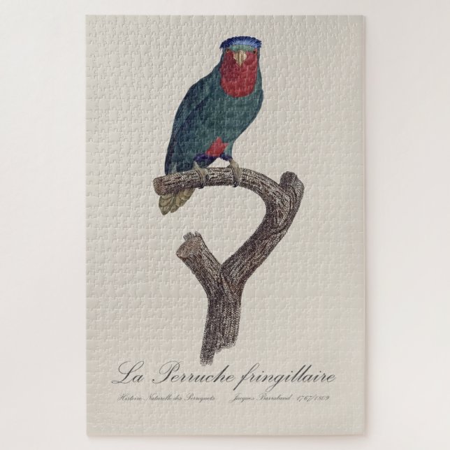 Quebra-cabeça La Perruche fringillaire (Vertical)