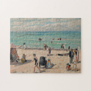 Quebra-cabeça La Plage de Fort-Mahon Albert André