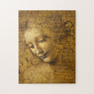 Quebra-cabeça La Scapigliata, 1508 por Leonardo da Vinci