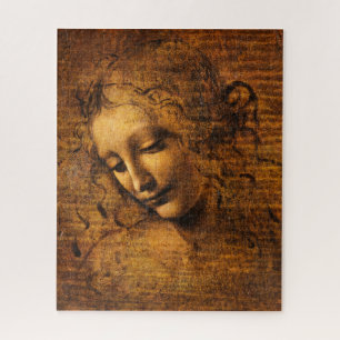 Quebra-cabeça La Scapiliata, 1506-1508 por Leonardo da Vinci