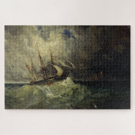 Quebra-cabeça La Tempête - Félix Ziem