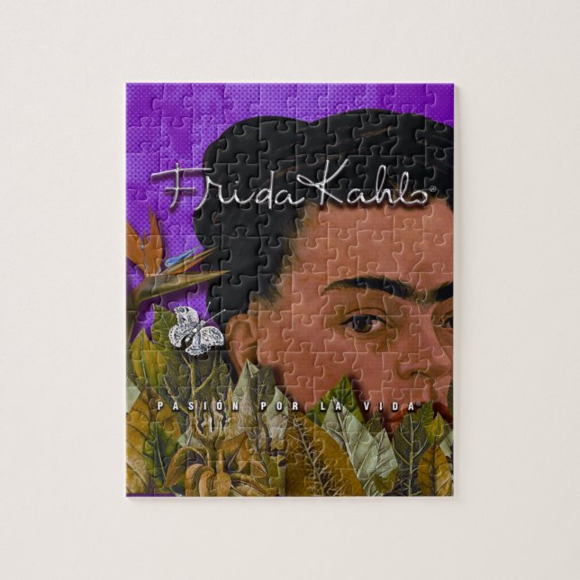 Quebra-cabeça La Vida de Frida Kahlo Pasion Por (Vertical)