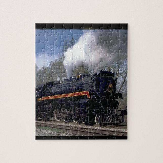 Quebra-cabeça Lackawana (PC ex) 4-6-2 #2317, 1986_Trains (Vertical)