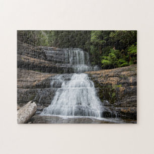 Quebra-cabeça Lady Barron Falls Waterfall Austrália, 252 peças
