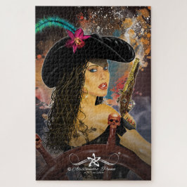 Quebra-cabeça Lady Black Corsair