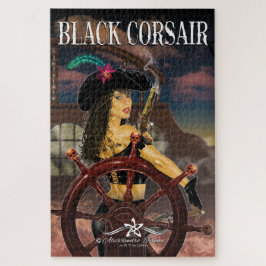 Quebra-cabeça Lady Black Corsair