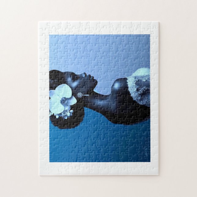 Quebra-cabeça Lady Blue Puzzle Alicia C. Lacy (Vertical)