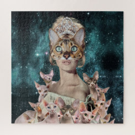 Quebra-cabeça Lady Cat