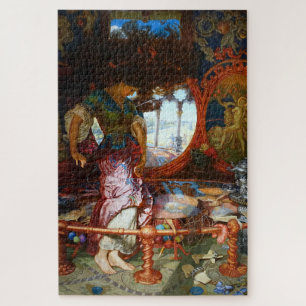 Quebra-cabeça Lady of Shalott por Pre-Raphaelite William Hunt