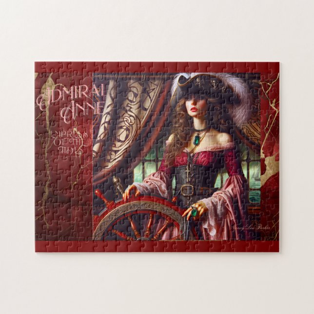 Quebra-cabeça Lady Pirate Empress da Almirante Anne (Horizontal)